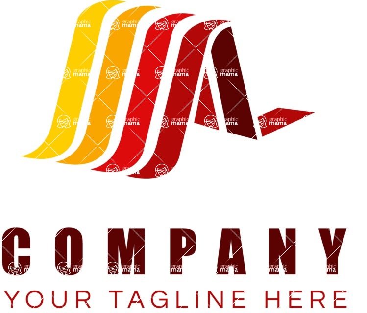 Business Logo Templates - vector graphics in a pack from GraphicMama - Stylish Company Colorful Logo Design